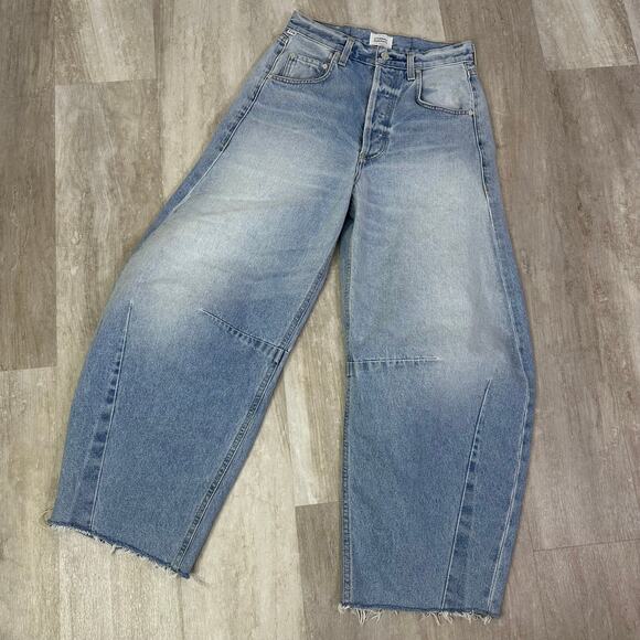 Citizen of Humanity Horseshoe Barrel Jeans in Gemini Size 24 1972G-769 - Picture 2 of 11